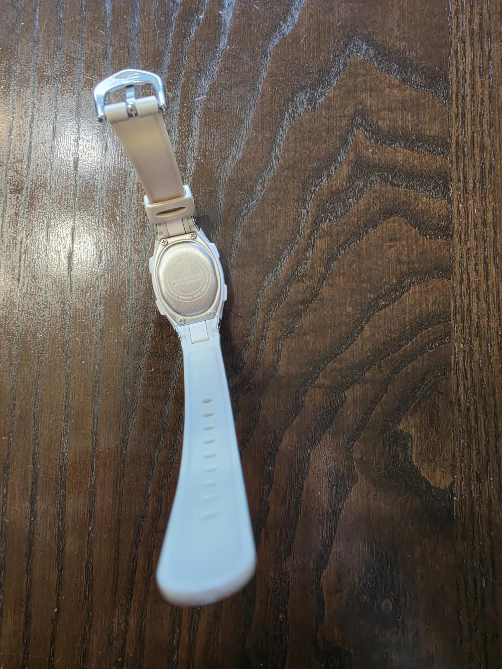 Armitron Beige and Silver Digital Sport Watch